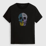 Short Sleeves Raw Edge Tee Vintage Wash Tshirt