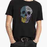 Short Sleeves Raw Edge Tee Vintage Wash Tshirt