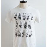 Short Sleeve Crew Tee- Peace Hands
