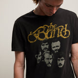 Short Sleeve Crew Tee Vintage Wash - The Band Faces