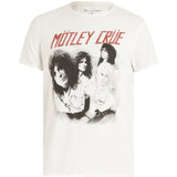 Short Sleeve Raw Edge Tee Motley Crue Straight