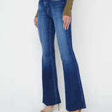 Sera High Rise Sneaker Flare Jeans