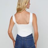 Saga Square Neck Knit