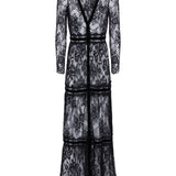 Poe Mix Lace Maxi Dress