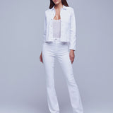 Janelle Slim Raw Jacket Love