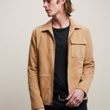 Milo Shirt Jacket-Zipper Center Front Closure