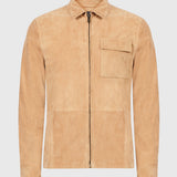 Milo Shirt Jacket-Zipper Center Front Closure