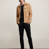 Milo Shirt Jacket-Zipper Center Front Closure