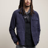 Milo Shirt Jacket-Zipper Center Front Closure