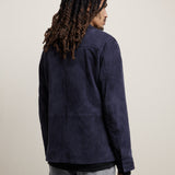 Milo Shirt Jacket-Zipper Center Front Closure