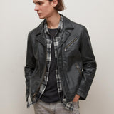 Oscar Jacket-Concealed Snap Center Front Closure