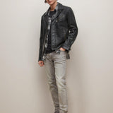 Oscar Jacket-Concealed Snap Center Front Closure