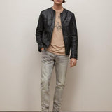 Spencer Jacket-Collarless Jacket, Zipper Closures