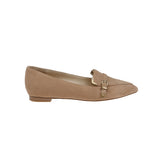 Brielle Suede Loafer In Sand