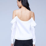 Zoin Cold Shoulder Blouse