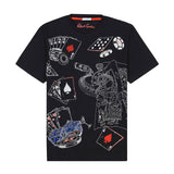 Lucky Roll Short Sleeves T-Shirt - Black