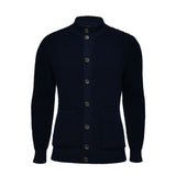 Premium Cardigan with Buttons & Zipper