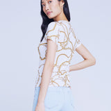 Ressi Short Sleeve Crew Rope Chain