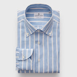 Exaggerated Stripe Dobby Shirt