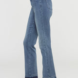 The High Straight Released hem jeans