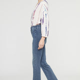 The High Straight Released hem jeans