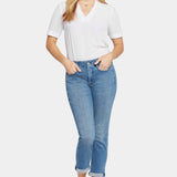 High Rise Margot Girlfriend Denim Pants