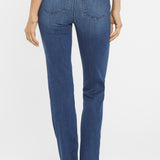 Sheri Slim Ankle Jeans With Roll Cuffs
