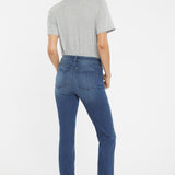 Sheri Slim Ankle Jeans With Roll Cuffs