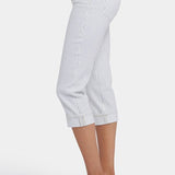 Marilyn Striped Crop Cuff Pants