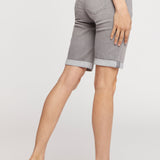 Briella 11 Inch Jean Shorts With Roll Cuffs