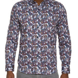 Sabir Printed Long Sleeve Shirt
