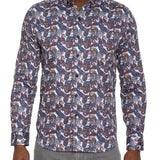 Sabir Printed Long Sleeve Shirt - Multi