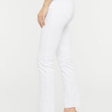 Sheri Slim Ankle Jeans With Frayed Hems