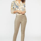 Faux Suede Legging Pants