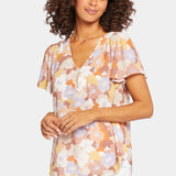 Flutter Sleeves Blouse
