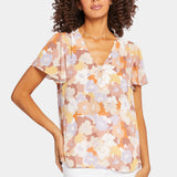 Flutter Sleeves Blouse