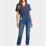 Margot Pants with Striped Patch
