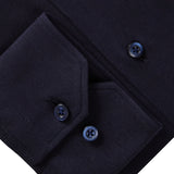 Navy Solid Modern 4Flex Stretch Knit Shirt