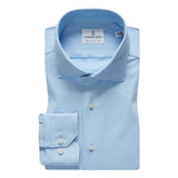 Powder Blue Modern 4Flex Stretch Knit Shirt