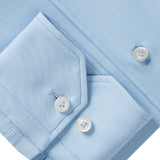 Powder Blue Modern 4Flex Stretch Knit Shirt