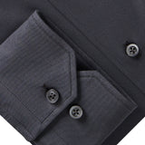 Charcoal Solid Modern 4Flex Stretch Knit Shirt