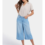 Amelia Wide Leg Denim Culotte