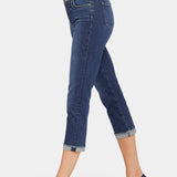 Chloe Capri Jeans With Cuffs