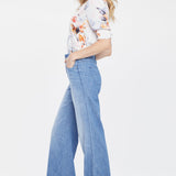 Teresa High Rise Wide Leg Jeans