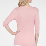 Ribbed V-Neck Tee