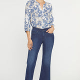 Waist Match Relaxed Flare