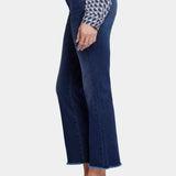 Barbara Bootcut Ankle Fray Hem