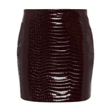 Gerard Croc Mini Skirt