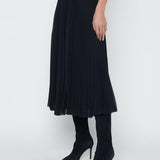 Fernanda Pleated Midi Skirt