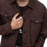 Evans Modern Trucker Jacket with Shank Closure